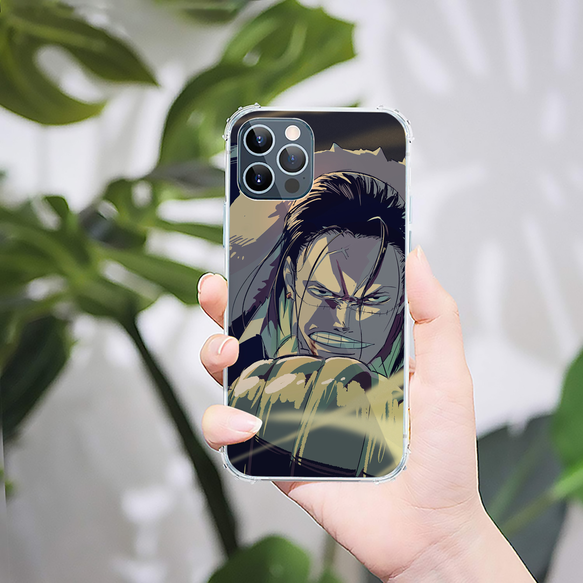 （画像用） ワンピース ONE PIECE 【iPhone 12シリーズ対応】透明スマホケース（クリアソフトケース）